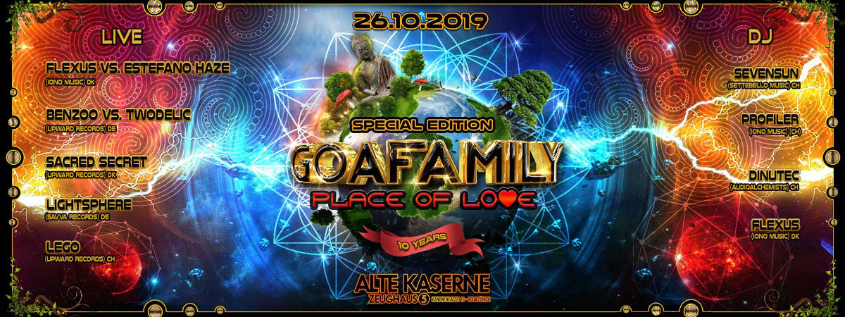☆☆☆☆☆ 10 years GOAFAMILY - Place of Love ☆☆☆☆☆ 26 Oct '19, 22:30