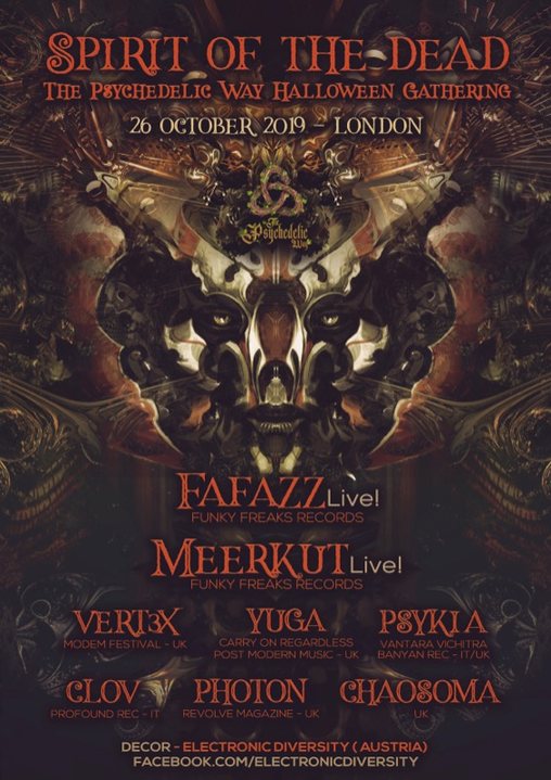 The Spirit of the dead - Psychedelic Way Halloween Gathering 26 Oct '19, 23:00