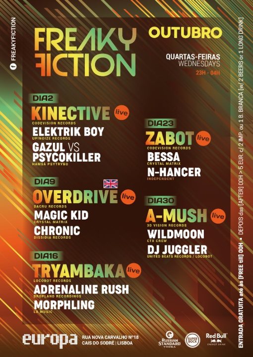 FREAKY FICTION 30 Oct '19, 23:00