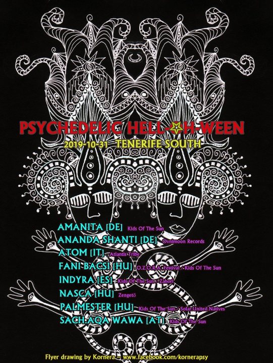 Psychedelic Hell-Oh-Ween 31 Oct '19, 18:00