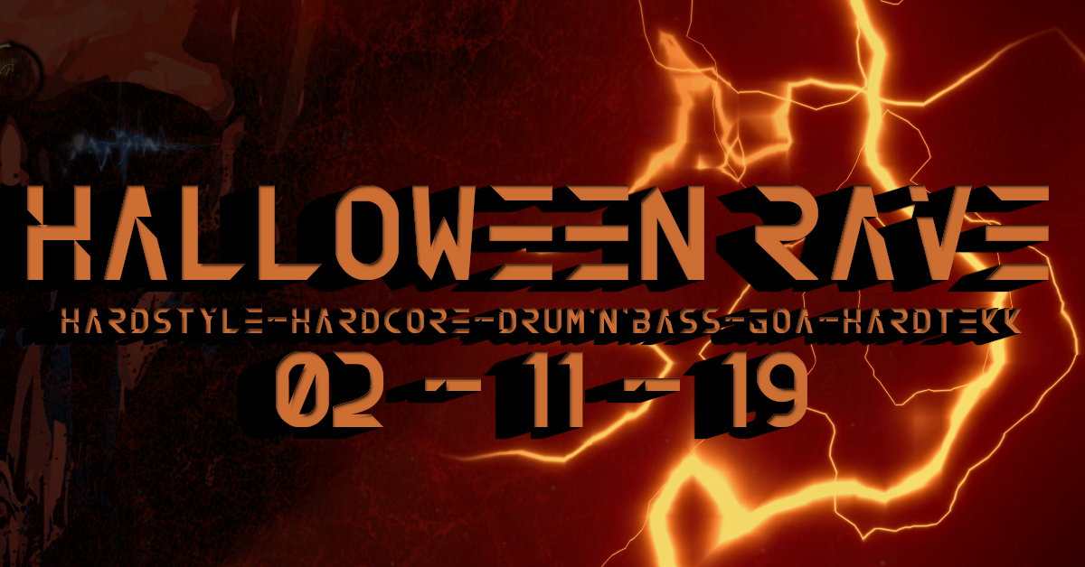 Halloween Rave - Goa & DnB 2 Nov '19, 22:00