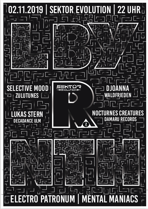 LBY R NTH II w/ Selective Mood und Nocturnes Creatures *live* 2 Nov '19, 22:00