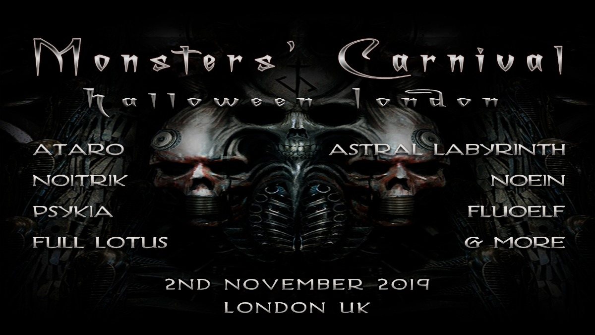 MONSTERS' CARNIVAL 2 Nov '19, 22:00