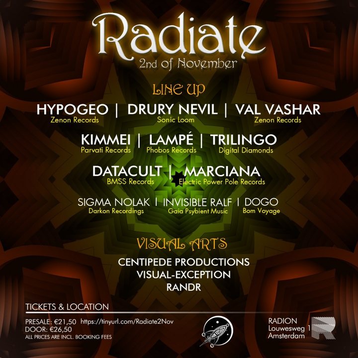 Radiate 2 Nov '19, 23:00