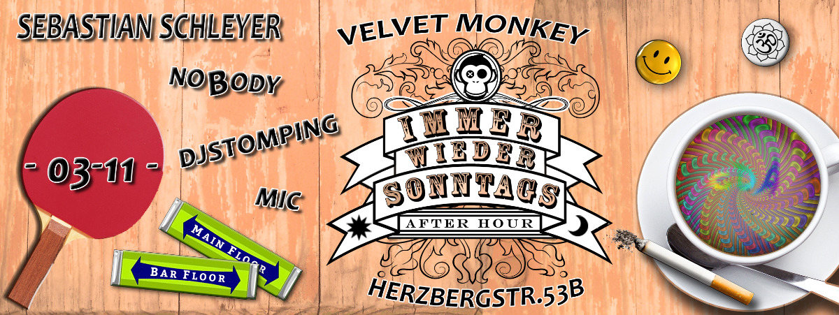 Afterhour - immer wieder sonntags 3 Nov '19, 10:00