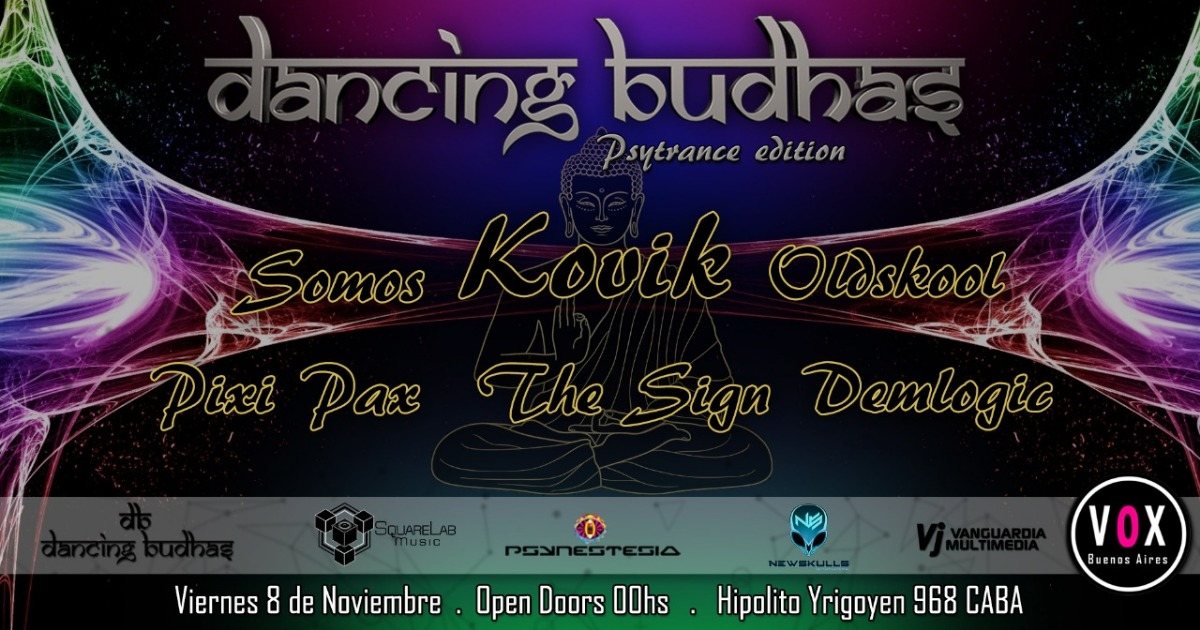 Dancing Budhas 100% Psytrance Edition 8 Nov '19, 23:30