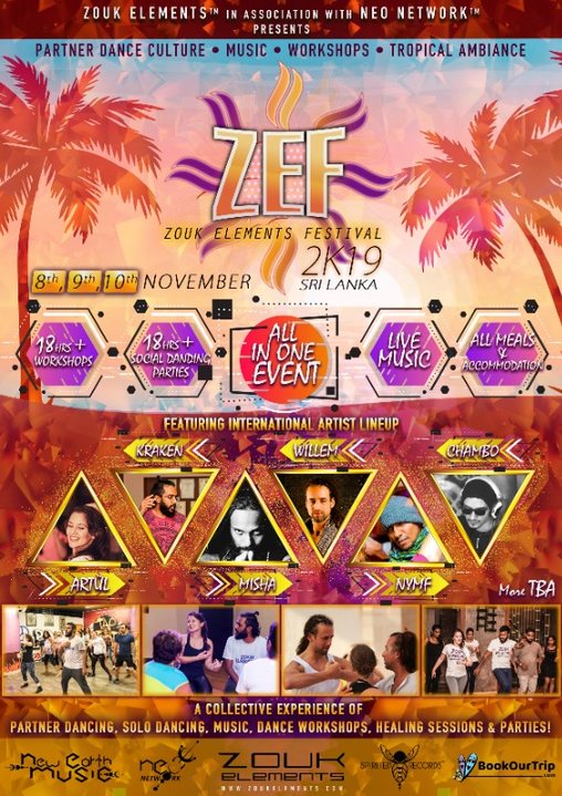 ZEF 2K19 Sri Lanka in association with NEO Network 8 Nov '19, 16:00
