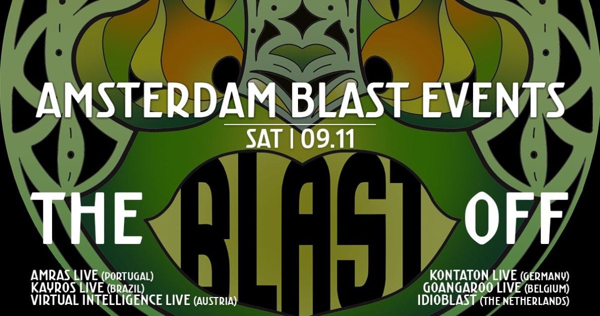 Amsterdam Blast Events: Blast Off 9 Nov '19, 22:00