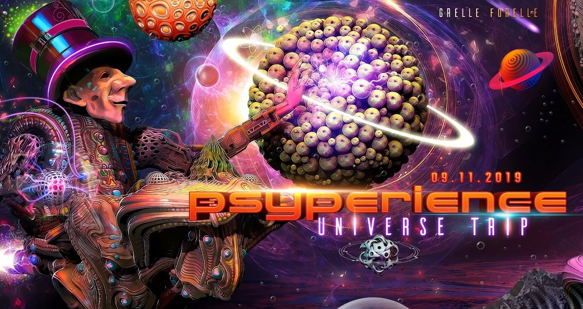 PSYPERIENCE - Universe Trip w/ Oxidaksi & MiloWatt 9 Nov '19, 23:00