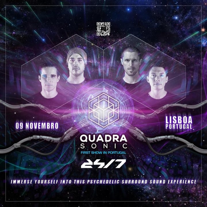 Quadrasonic - Psytrance in Surround Sound First time in Lisboa 9 Nov '19, 22:00