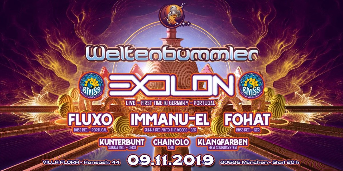 Weltenbummler w/ Save the last dance 9 Nov '19, 22:00