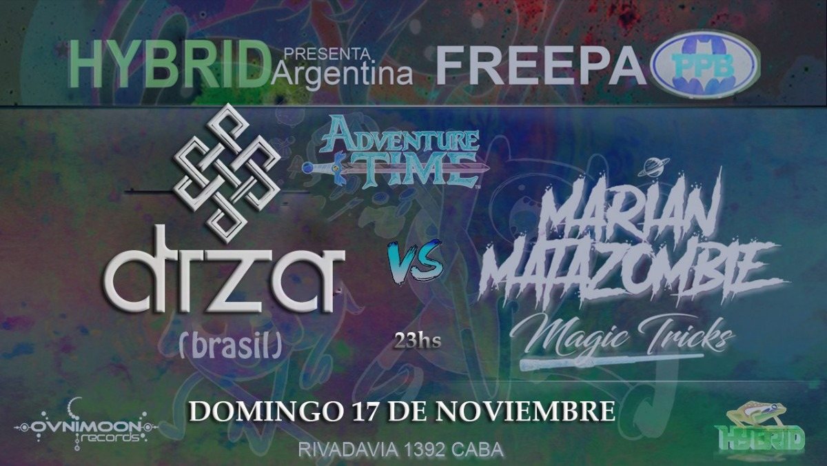Hybrid argentina pres. DIZA (Zenon records) // Brasil // 17 Nov '19, 22:30