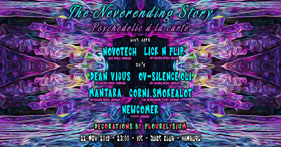 TNS: Psychedelic à la Carte (Novotech & Lick N Flip Live) 22 Nov '19, 23:00