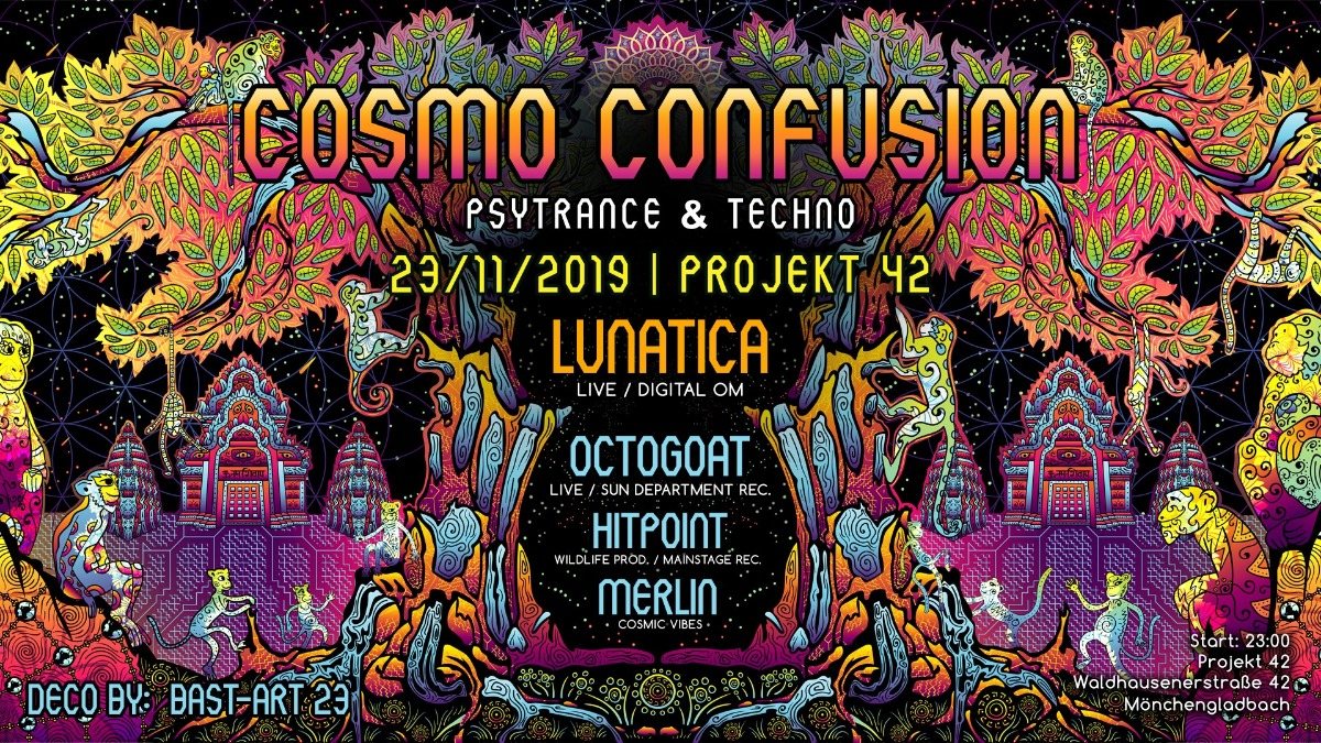 ѪCosmo ConfusionѪ with Lunatica Ѫ 23 Nov '19, 23:00
