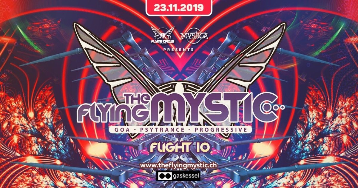 THE FLYING MYSTIC - Flight 10 - 23 Nov '19, 22:00