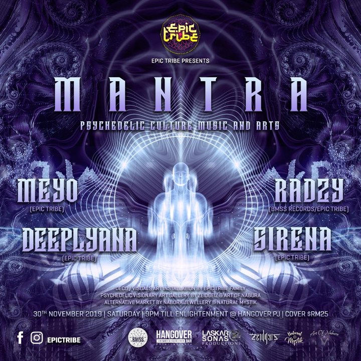 EPIC Tribe pres. MANTRA 30 Nov '19, 21:00