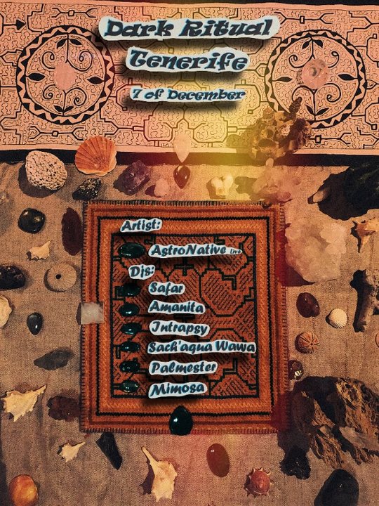 Dark Ritual Tenerife ---AstroNative live--- (Kunalaya records) 7 Dec '19, 18:00
