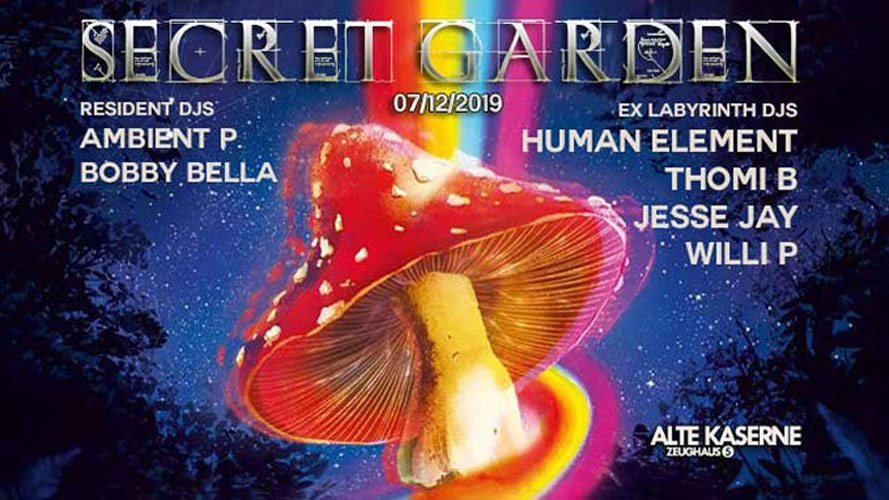Secret Garden w/ EX Laby DJs 7 Dec '19, 23:00