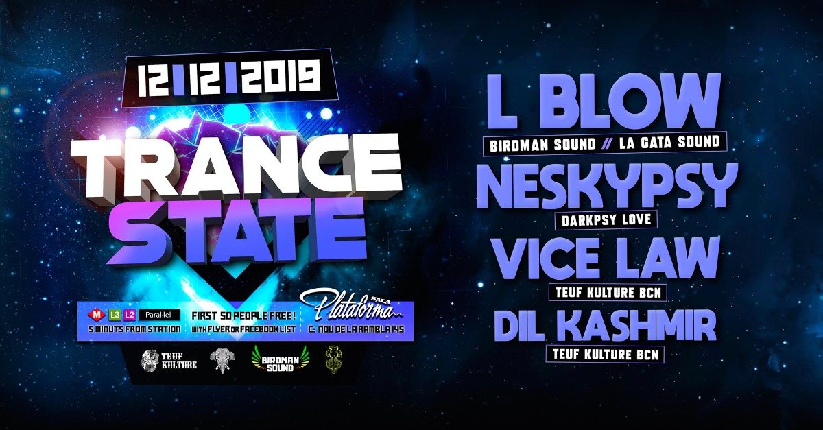 Trance State 12 Dec '19, 23:30