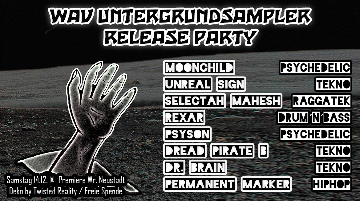 WAV Untergrundsampler Release Party 14 Dec '19, 22:00