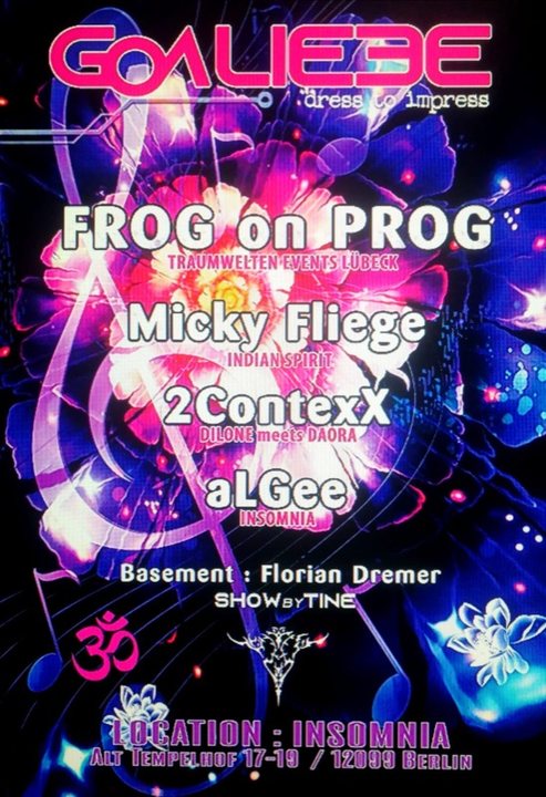 GOA LIEBE 21 Dec '19, 22:00