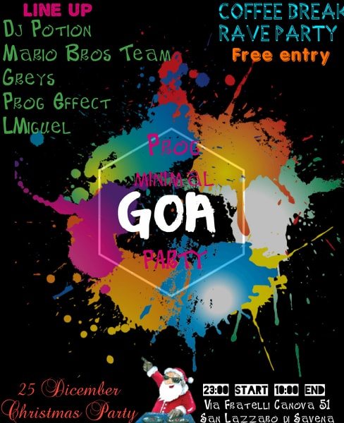 FREE PARTY (CHRISTMAS EDITION) 25 Dec '19, 22:00