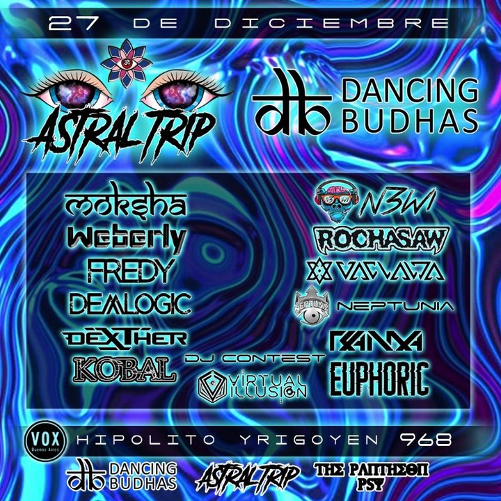 Dancing Budhas Vs Astral Trip 27 Dec '19, 23:30