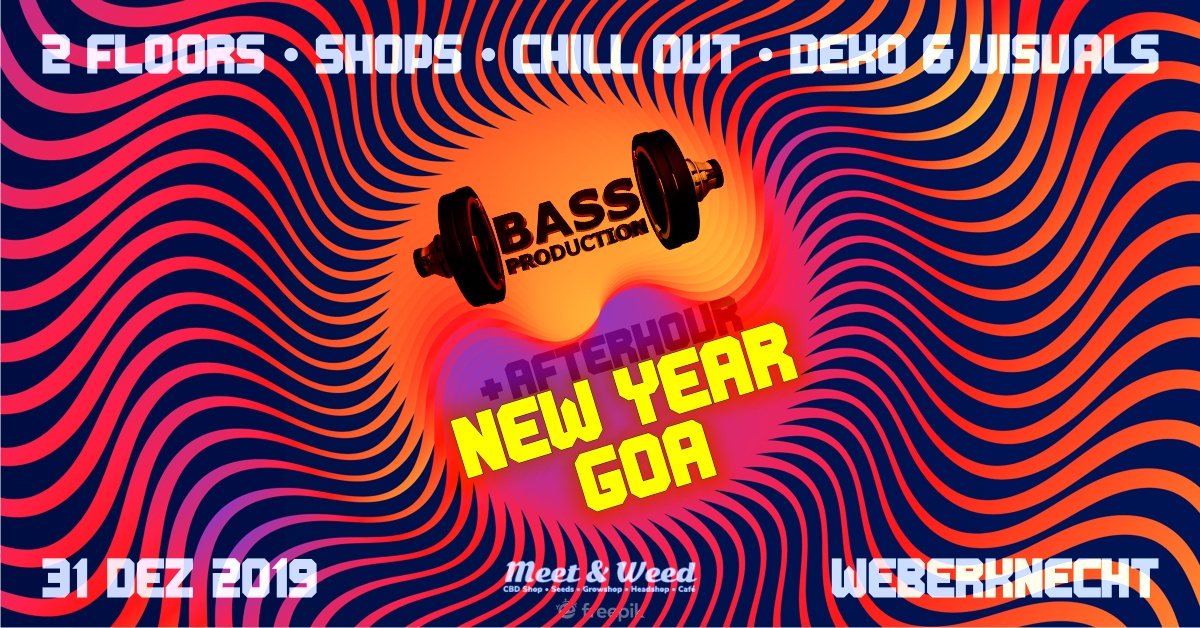 Bassproduction New Year Goa 31 Dec '19, 20:00