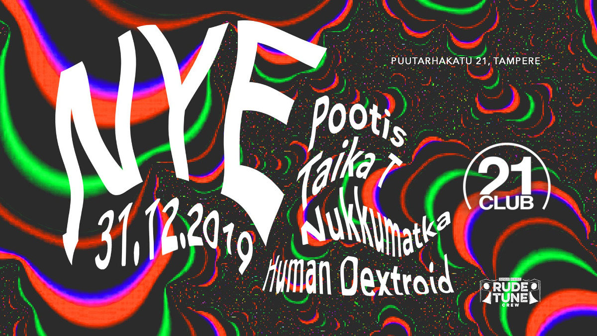 NYE 2019 31 Dec '19, 22:00
