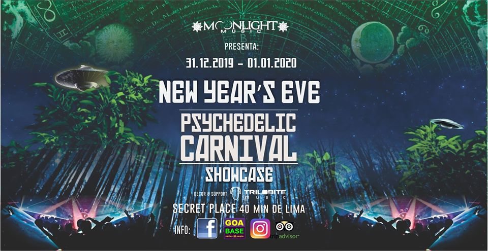 Psychedelic Carnival SHOWCASE - New Year's Eve 31 Dec '19, 16:00