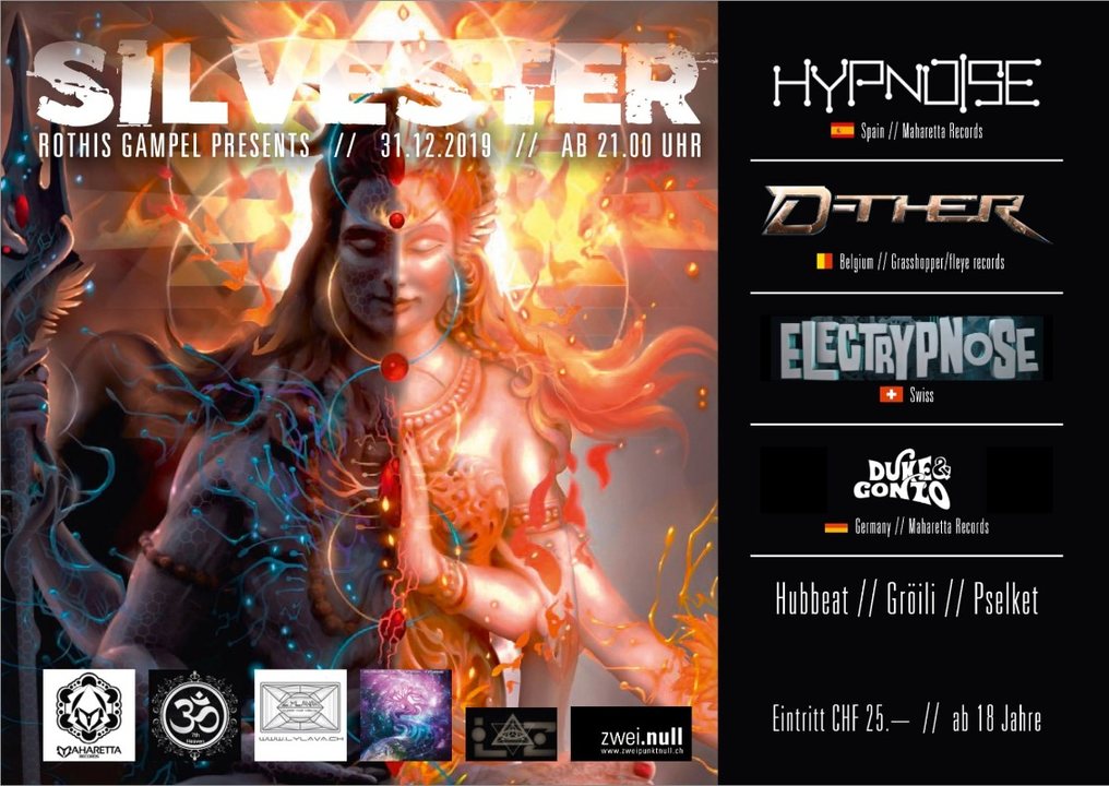 Silvester Party 31 Dec '19, 21:00
