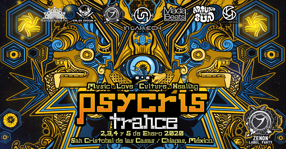 PSYCRISTRANCE 2020 ZENON LABEL PARTY 2 Jan '20, 18:30