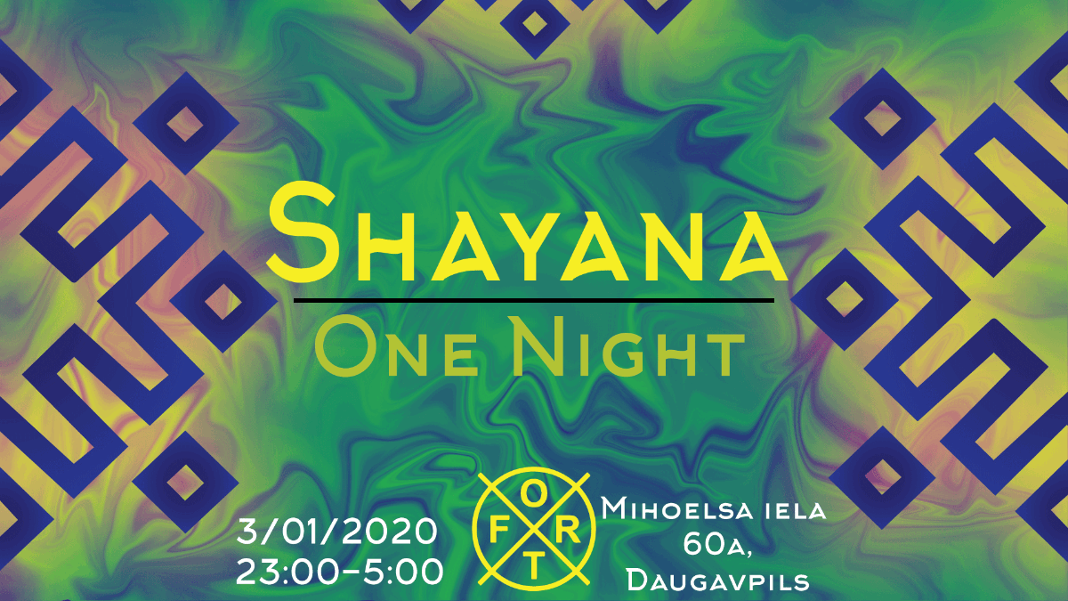 Shayana: One night@Fort 3 Jan '20, 23:00