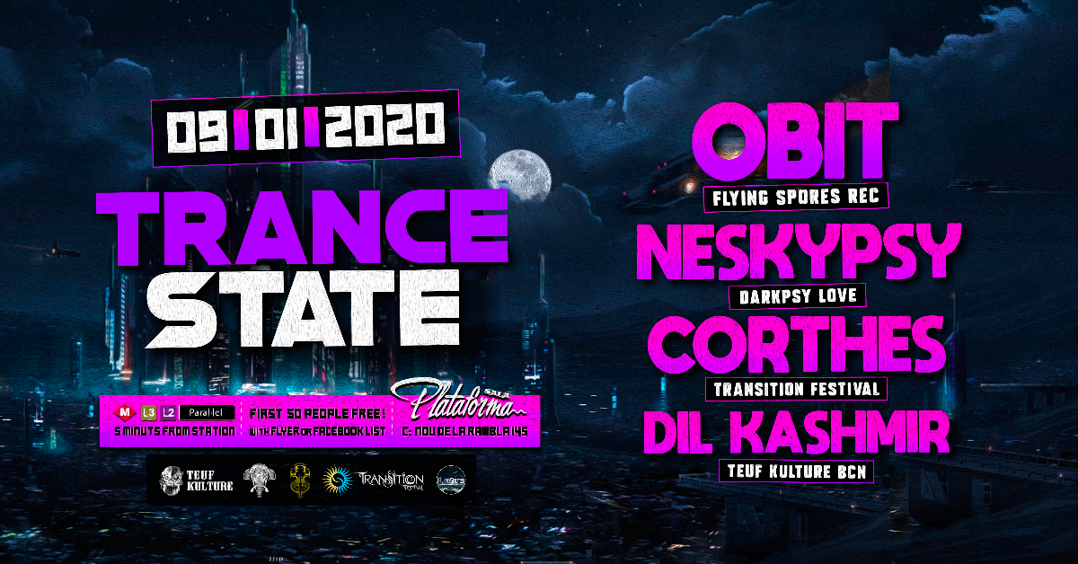 Trance State 9 Jan '20, 23:30