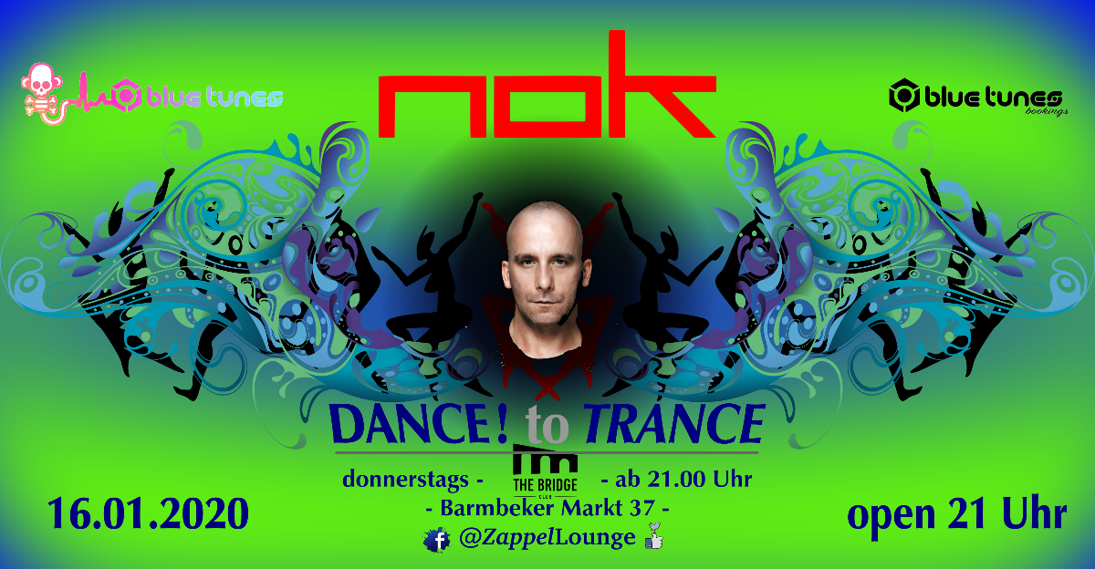 DANCE! to TRANCE 16 Jan '20, 21:00