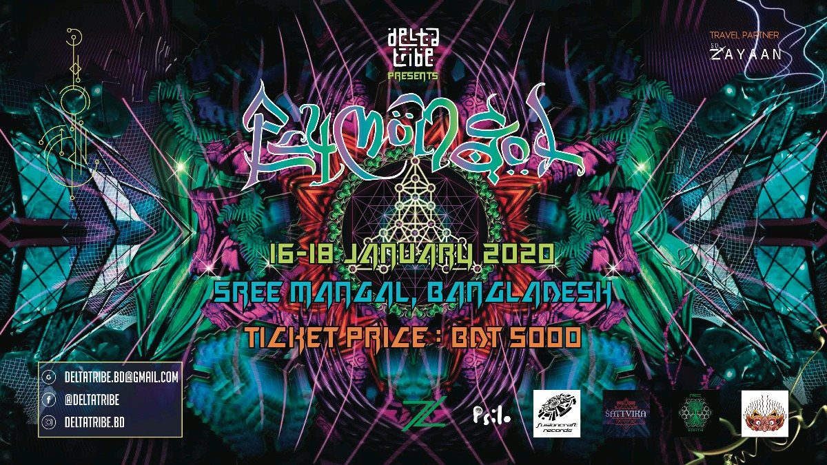 Delta Tribe presents PsyMongol 2020 16 Jan '20, 15:00