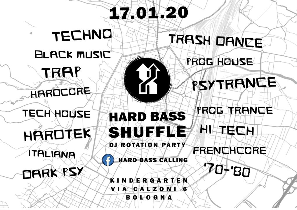 Hard bass Shuffle - Dj Rotation Party 17 Jan '20, 23:00