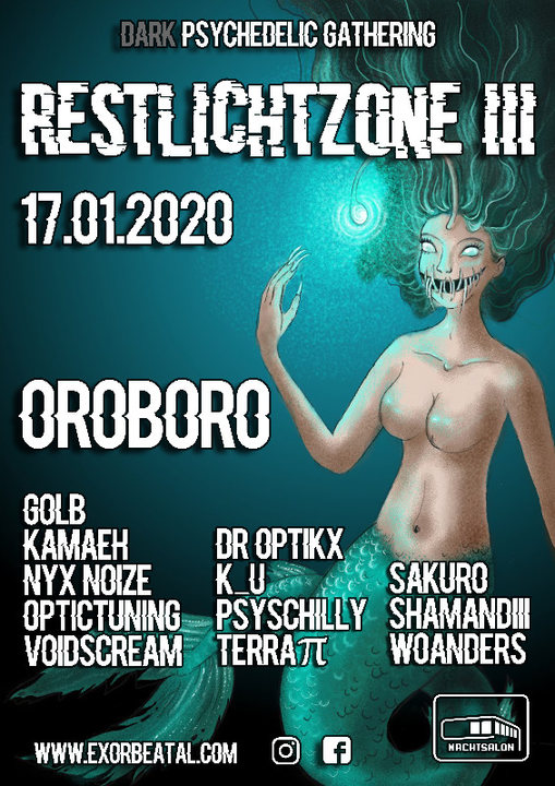 Restlichtzone III / OROBORO 17 Jan '20, 22:00