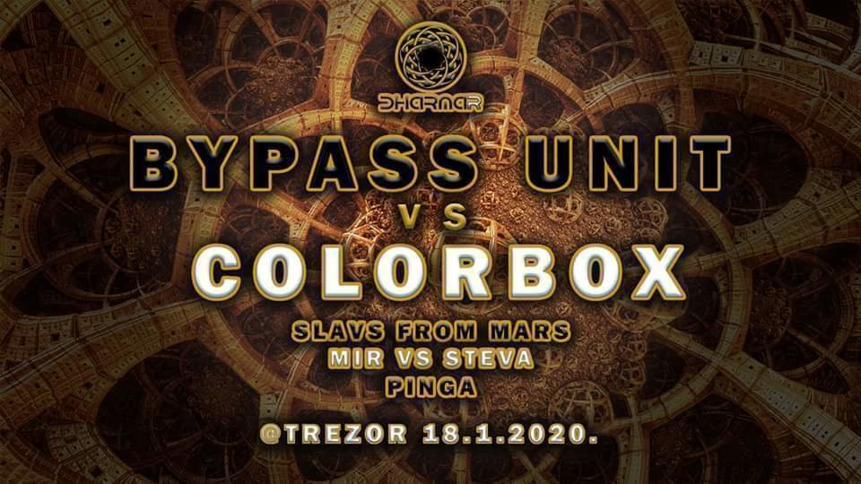 BYPASS UNIT VS COLORBOX Special live @Trezor 18 Jan '20, 23:00