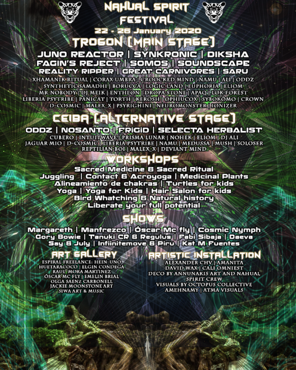 Nahual Spirit Festival (Costa Rica) 22 Jan '20, 12:00