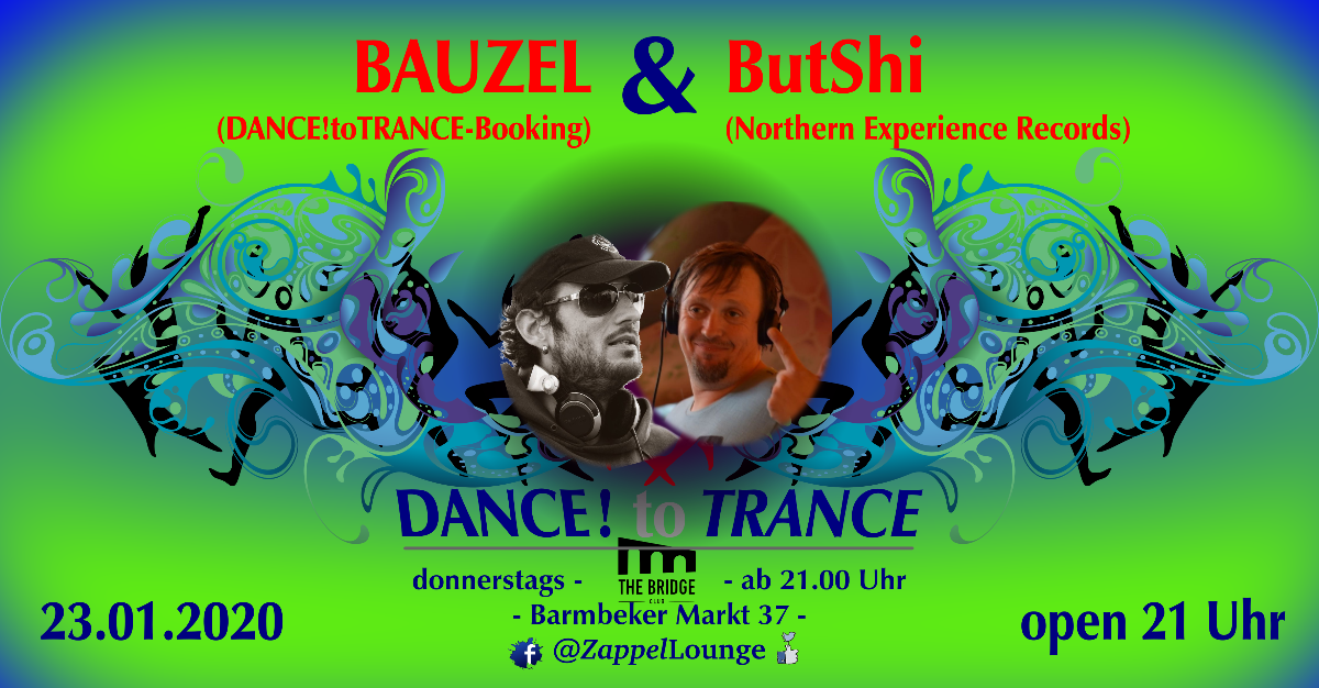 DANCE! to TRANCE 23 Jan '20, 21:00
