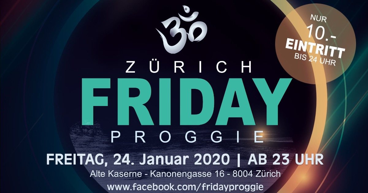 FRIDAY PROGGIE 24 Jan '20, 23:00