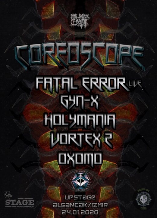 TheDarkCode COREOSCOPE (Izmir) 24 Jan '20, 21:00