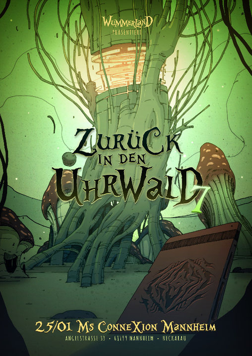 Zurück in den Uhrwald 7 - Sangoma Records Labelnight 25 Jan '20, 22:00
