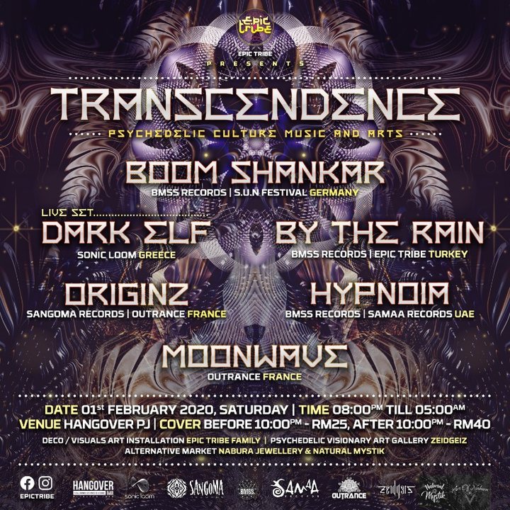 EPIC Tribe pres. Transcendence 1 Feb '20, 20:00