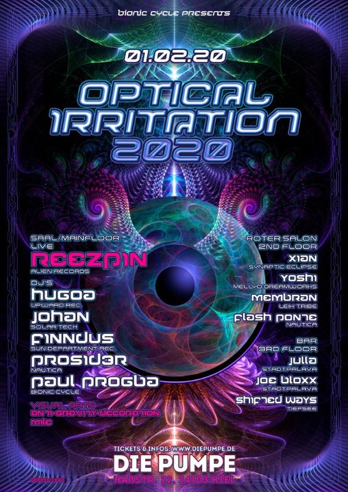 Optical Irritation 2020 1 Feb '20, 23:00