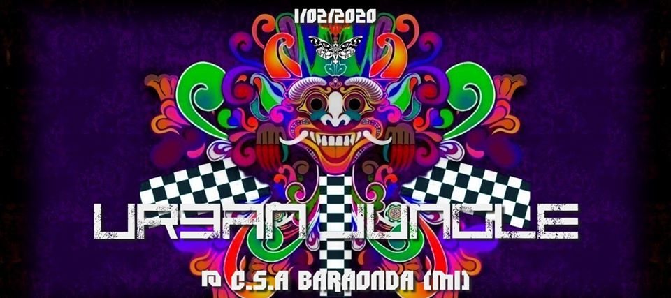 Urban Jungle @ C.s.a Baraonda 1 Feb '20, 23:00