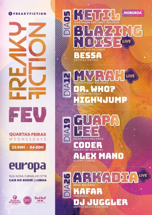FREAKY FICTION 5 Feb '20, 23:00