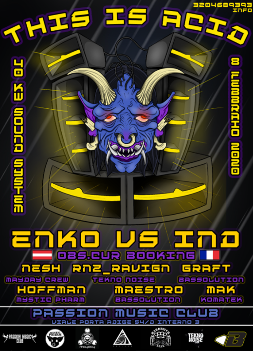 This is acid. Enko e IND OBS CUR 8 Feb '20, 22:00