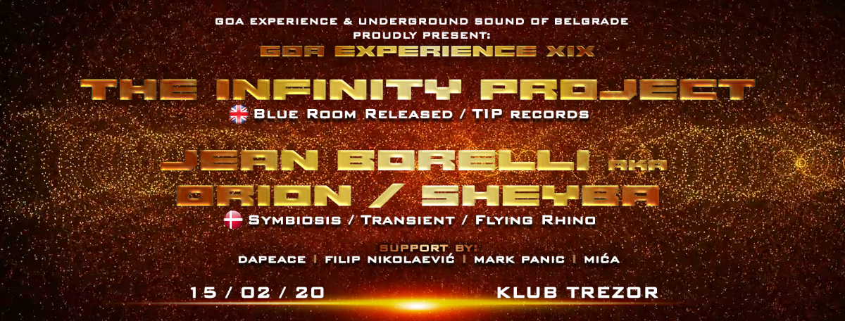 GOA EXPERIENCE XIX 15 Feb '20, 23:00
